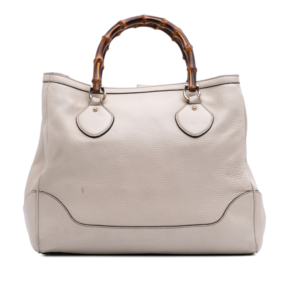Pre-Loved Gucci Medium Leather Bamboo Diana Tote - Picture 1 of 11
